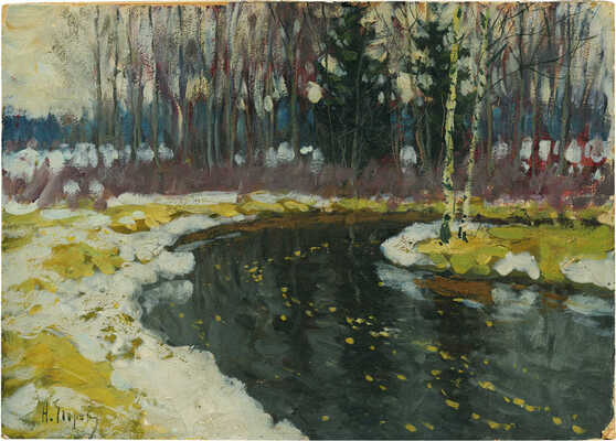 Егоров Андрей Афанасьевич. Весна в лесу 